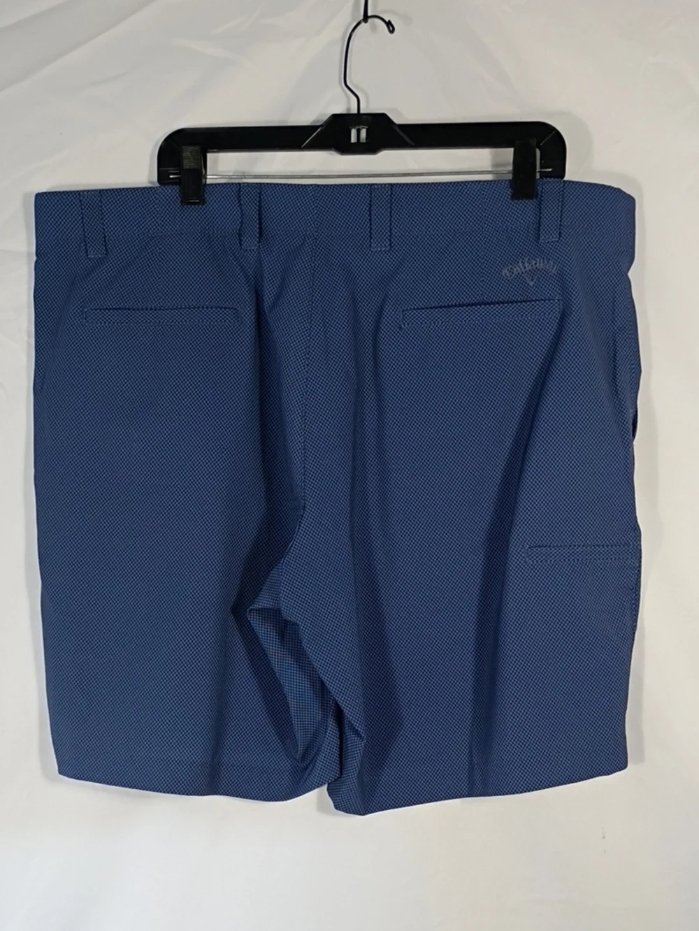Callaway Men's Blue Micro-Pattern Golf Shorts Size 42